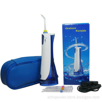 Rechargeable portable dental oral irrigator with big power, dental hygiene